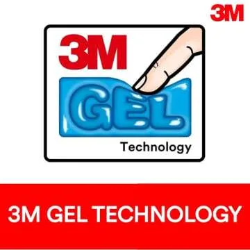 3M Precise Mouse Pad with Gel Wrist Rest for Comfort