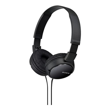 Sony ZX Series Wired On-Ear Headphones Black