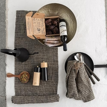 Bloomingville Two-Tone Rubber Salt and Pepper Mills