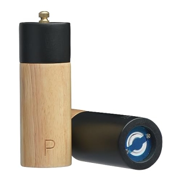 Bloomingville Two-Tone Rubber Salt and Pepper Mills