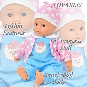 My First Baby Doll & Stroller Combo for Happy Kids