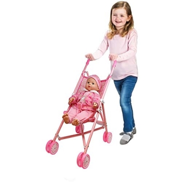 My First Baby Doll & Stroller Combo for Happy Kids