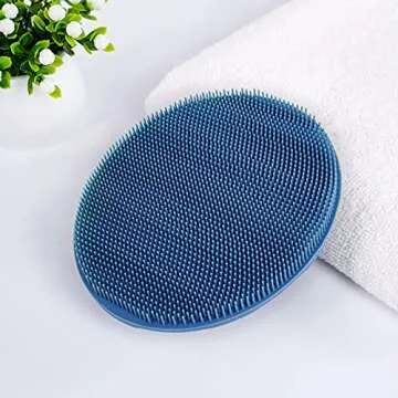 Gentle Silicone Body Brush for All Skin Types - Exfoliating