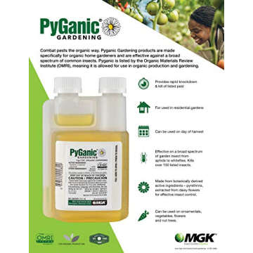 PyGanic Gardening 8oz Organic Insecticide for Pests
