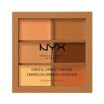 NYX PROFESSIONAL MAKEUP Color Correcting Concealer Palette for Deep Skin