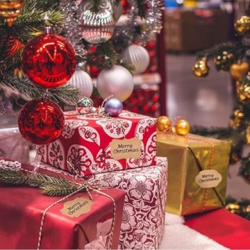 150 Pcs Kraft Label Stickers for Gifts and Crafts