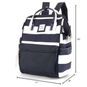 Stylish Himawari Travel Backpack with USB Charging