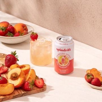 Spindrift Sparkling Water, Berry Belli-no Flavor - 24 Pack