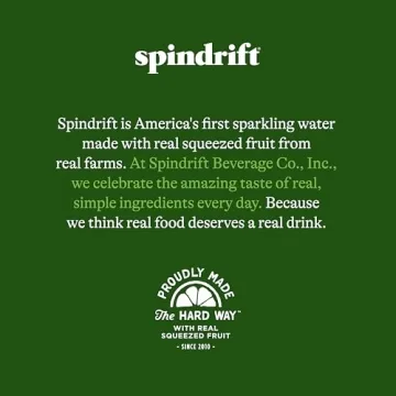 Spindrift Sparkling Water, Berry Belli-no Flavor - 24 Pack