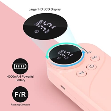 Rechargeable Nail Drill 35000RPM Electric E-File for Nails