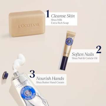 L'OCCITANE Shea Butter Extra-Gentle Solid Hand & Body Soap: Citrusy Shea Verbena, Relaxing Shea Lavender, Shea Milk, Vegetable Based, Artisanal, Vegan