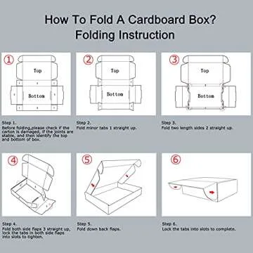 RLAVBL 9x6x2 Inches Shipping Boxes Set of 25, White Small Corrugated Cardboard Box, Mailer Boxes for Packing Small Business