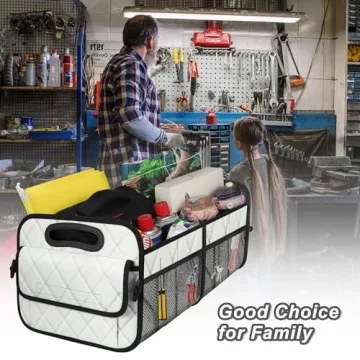 Deosk Car Trunk Organizer - 6 Pocket & Waterproof