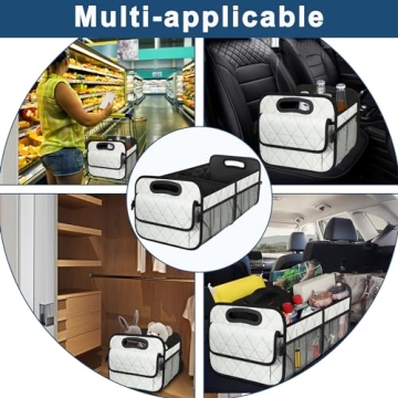 Deosk Car Trunk Organizer - 6 Pocket & Waterproof