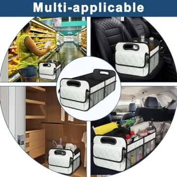 Deosk Car Trunk Organizer - 6 Pocket & Waterproof