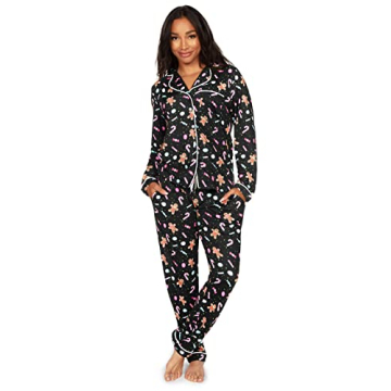 Tipsy Elves Women's Seasonal Sweets Pajama Set - Cozy Holiday Edition
