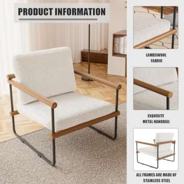 High-Quality Boucle Accent Chairs for Stylish Homes