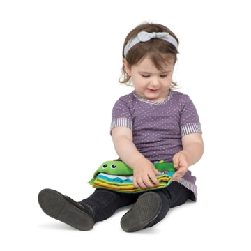 Melissa & Doug Whose Feet? Baby Book - Interactive Clutching Fun