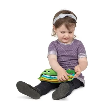 Melissa & Doug Whose Feet? Baby Book - Interactive Clutching Fun