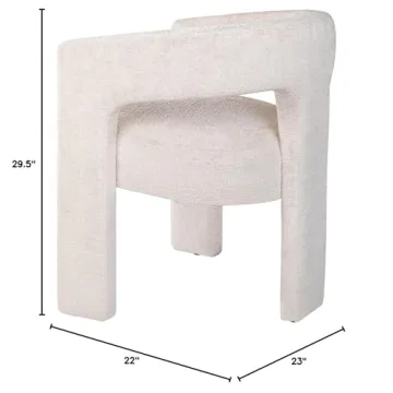 Jofran Gwen Luxury Upholstered Dining Chair for Elegance