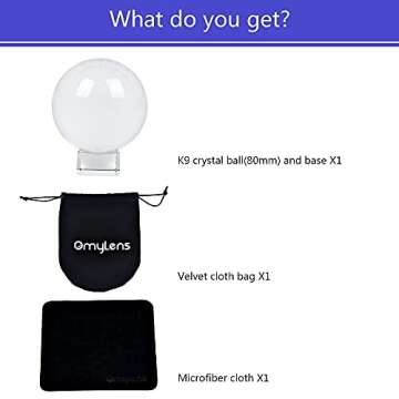 Omylens Lens Ball for Photography Lovers and Creatives