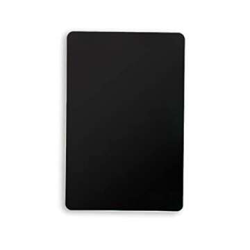 Brybelly Set of 10 Black Plastic Bridge Size Cut Cards
