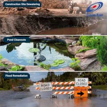 Tsurumi HS2.4S Submersible Trash Pump - 39 GPM Performance