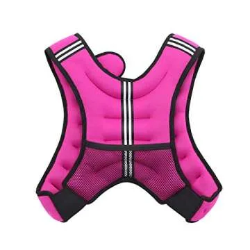 VIVITORY Weighted Vest Workout Equipment: 11lbs/18lbs for Men, Women, Strength Training, Running, Mu...