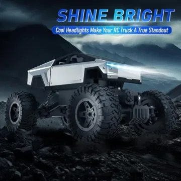 NQD 1:14 Scale Cyber Truck RC Off-Road Toy with LED Lights