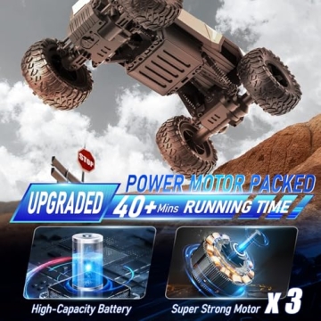 NQD 1:14 Scale Cyber Truck RC Off-Road Toy with LED Lights