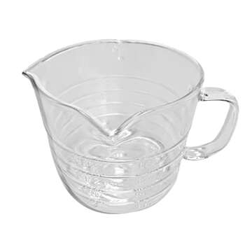 Dozenegg Triple Pour Measuring Cup Glass 16 ounce