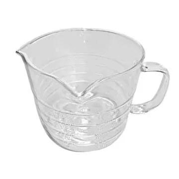 Dozenegg Triple Pour Measuring Cup Glass 16 ounce
