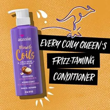 Aussie Miracle Coils Shampoo and Conditioner Set 16oz