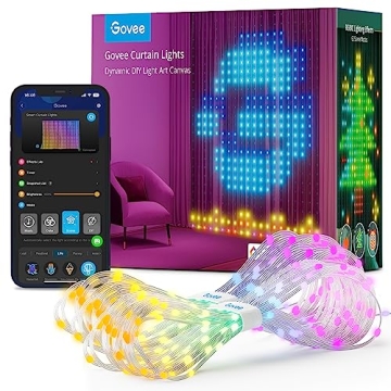 Govee Color Changing Smart Curtain Lights for Decor