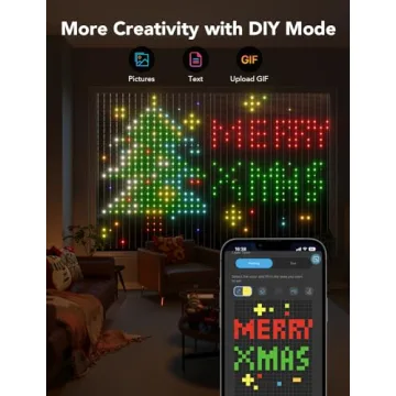 Govee Color Changing Smart Curtain Lights for Decor