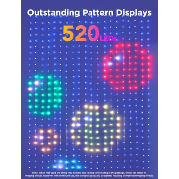 Govee Color Changing Smart Curtain Lights for Decor