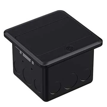 WEBANG Pop Up Floor Outlet Box with GFCI Protection