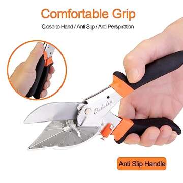 Dekeliy Miter Shears: Precision Cutting Tool for Wood & Plastic