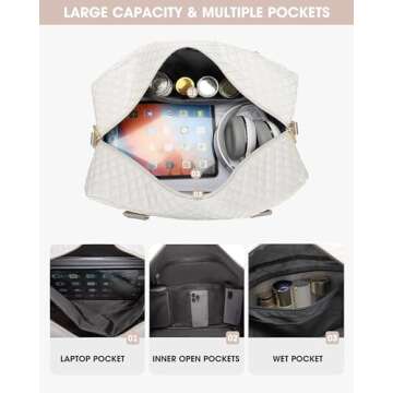 Stylish Travel Duffle Bag Set for Women | Weekend Essential