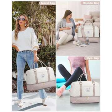 Stylish Travel Duffle Bag Set for Women | Weekend Essential
