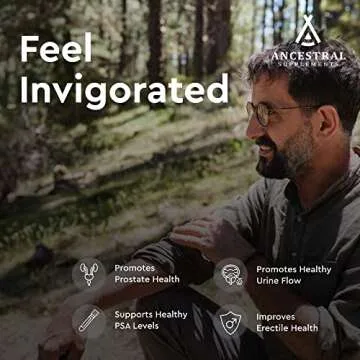 Grass Fed Beef Prostate Supplements for Men 3000mg