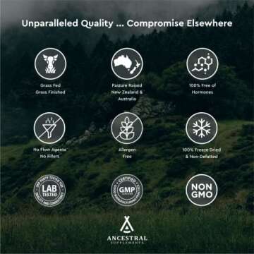 Grass Fed Beef Prostate Supplements for Men 3000mg