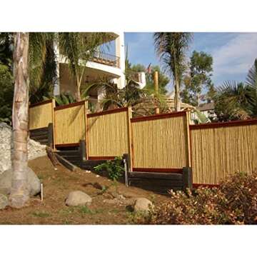 Backyard X-scapes BAMA-BF023 Bamboo Fencing, 3/4" D x 6' x 8'L
