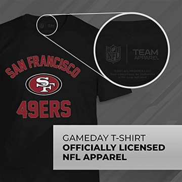 San Francisco 49ers Gameday T-Shirt Comfort Fit Fan Apparel