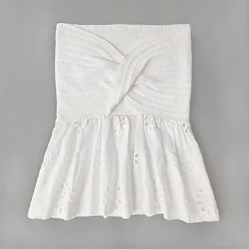 MISSACTIVER Stylish Strapless Crop Top for Women