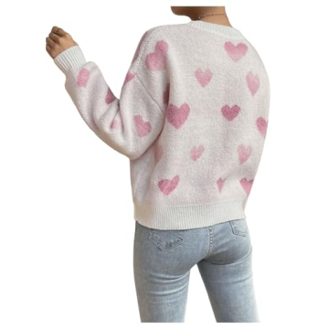 Stylish SweatyRocks Women’s Cable Knit Pullover Sweater