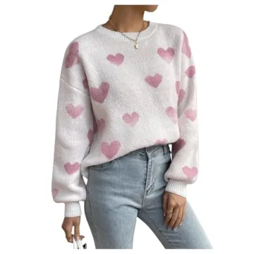 Stylish SweatyRocks Women’s Cable Knit Pullover Sweater