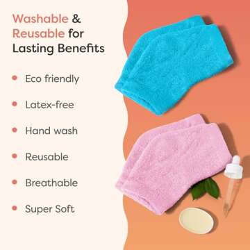 ZenToes Moisturizing Fuzzy Sleep Socks for Soft Heels