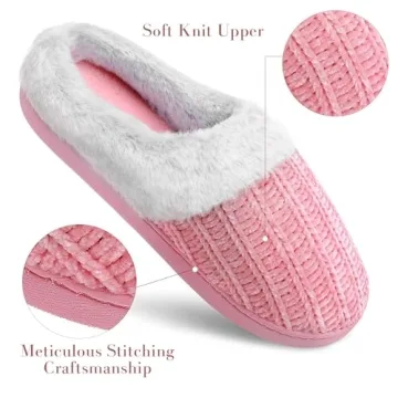 Comfortable Memory Foam Slippers for Women - Cozy & Non-slip