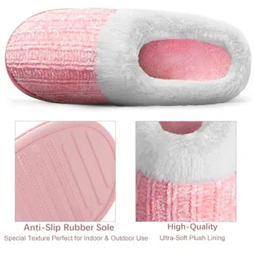 Comfortable Memory Foam Slippers for Women - Cozy & Non-slip